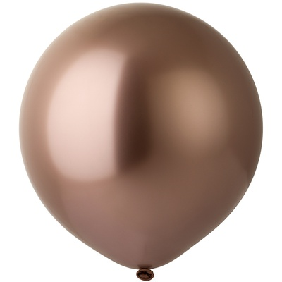 шар (18''/45 см) хром shiny rose gold, gemar 1 шт.