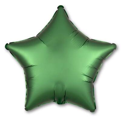 звезда (18"/46 см) сатин emerald а 1 шт.