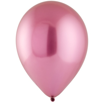 шар (12''/30 см) хром сатин flamingo (853), эвертс 50 шт.