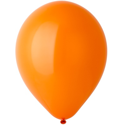 шар (12''/30 см) стандарт tangerine (оранжевый) (130), эвертс 50 шт.