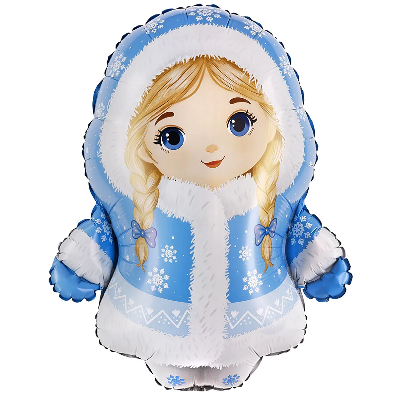 фигура снегурочка (25''/64 см) agura, 1 шт.