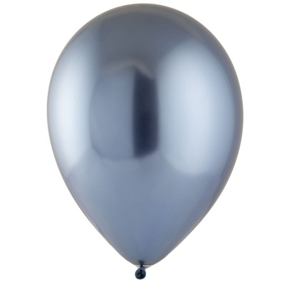 шар (12''/30 см) хром сатин azure (878), эвертс 50 шт.