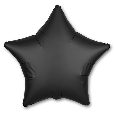 звезда (18"/46 см) сатин onyx а 1 шт.