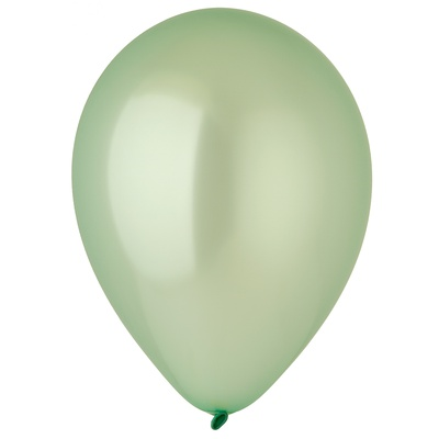 шар (12''/30 см) перламутр mint green (мятный) (583), эвертс 50 шт.