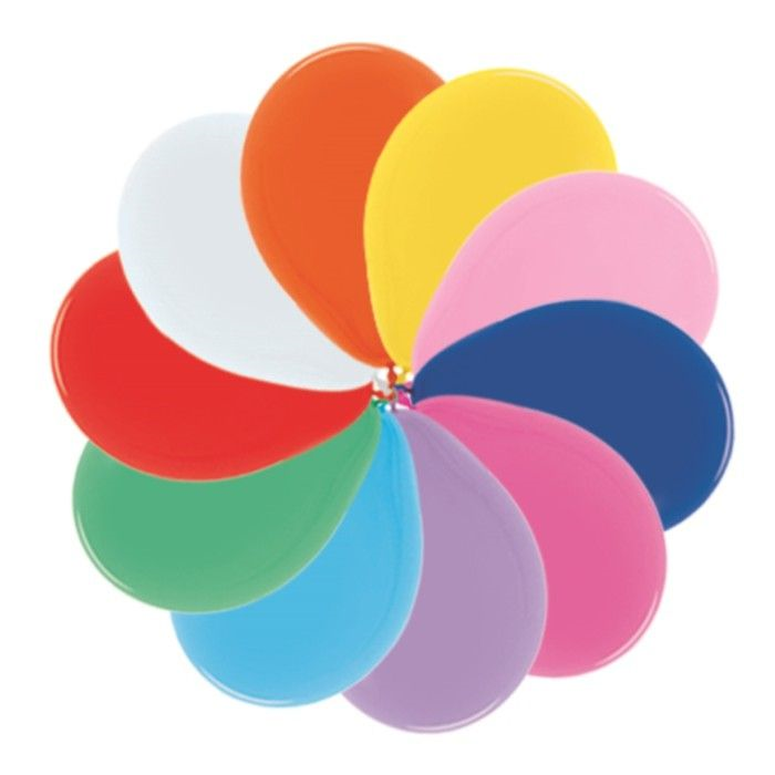 шар (12''/30 см) ассорти, пастель, s 50 шт