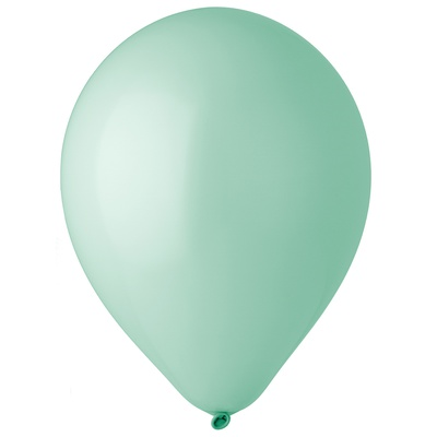 шар (12''/30 см) стандарт macaron mint (777), эвертс 50 шт.