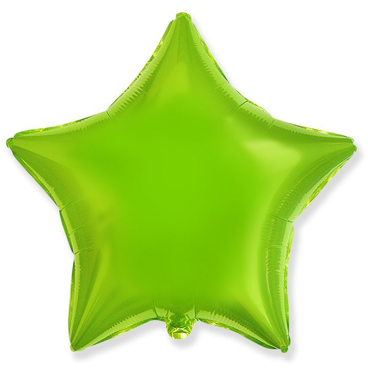 звезда (18''/46 см) лайм (lime green) fm 1 шт.