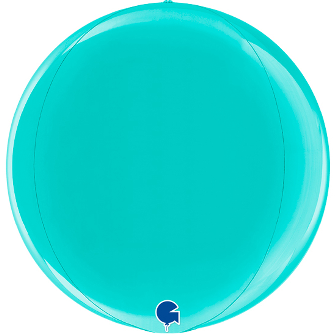 г 3d сфера б/рис 15" металлик tiffany