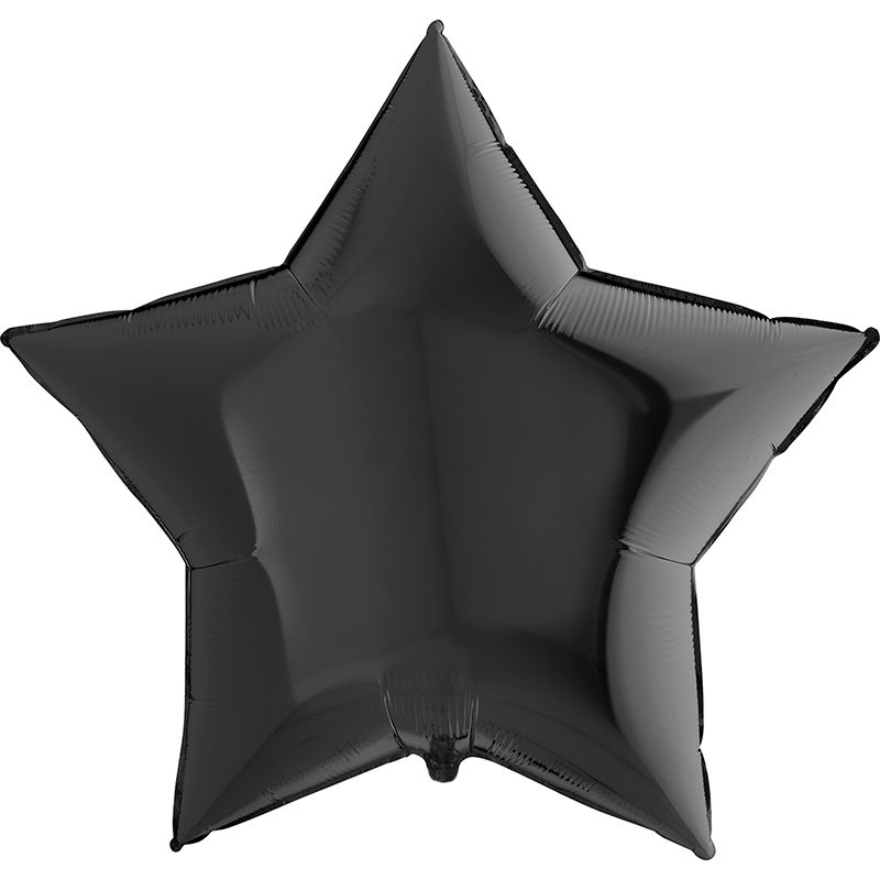 звезда (36''/91 см) черный пастель (black) grabo 1 шт.